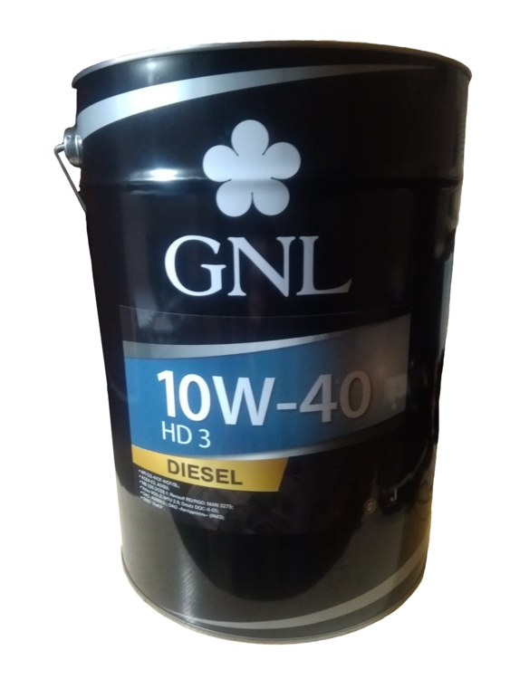 GNL HD 3 10W-40 API CG-4/SL 10W-40 20 л - фото