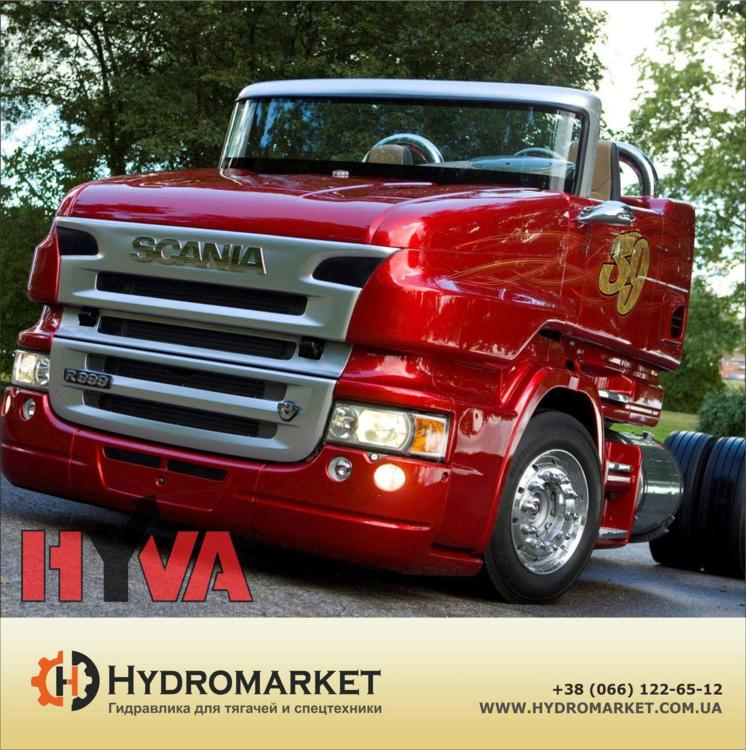 Комплект гидравлики Hyva на SCANIА 564750506 2020 - фото